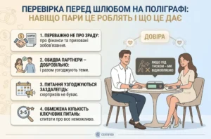 Перевірка на поліграфі пепред шлюбом