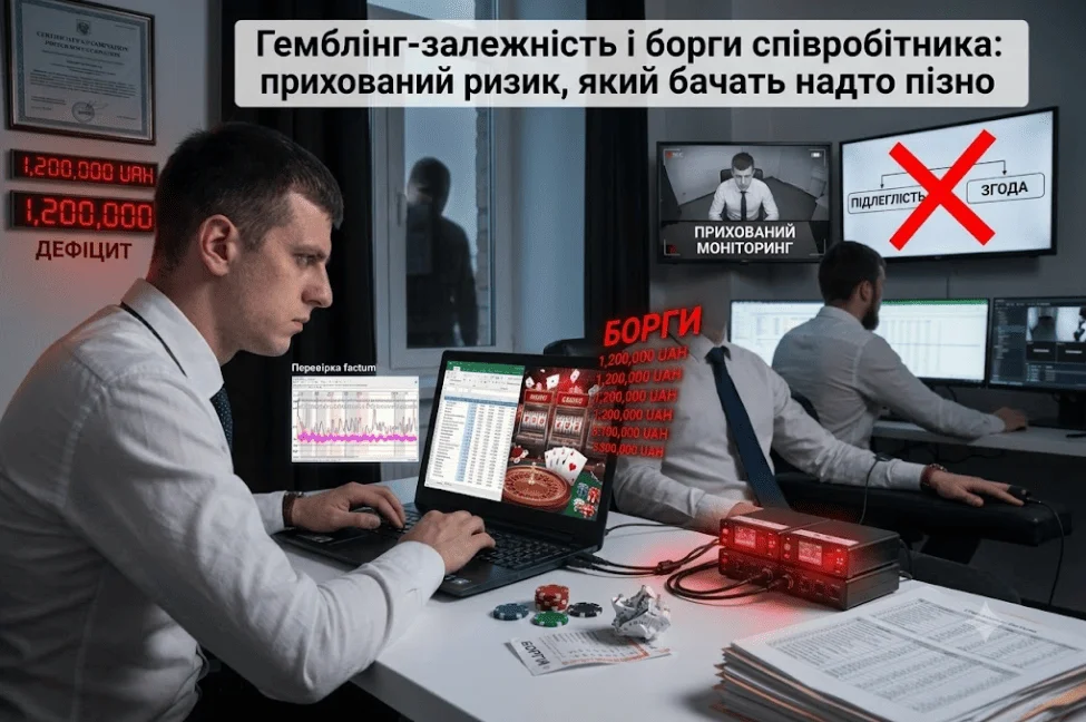 Перевірка співробітників на залежності
