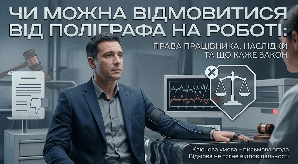 Відмова від поліграфа на роботі